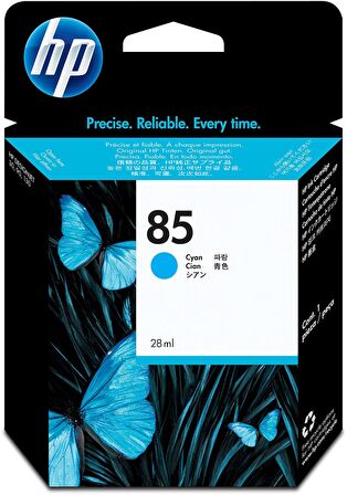 Hp 85 C9425A Mavi Kartuş 28Ml