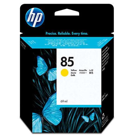 Hp 85-C9427A Sarı Orijinal Kartuş