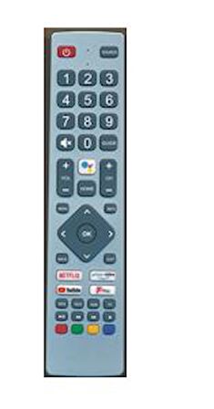 SHARP SH-V5 NETFLIX-PRIME VIDEO-YOUTUBE TUŞLU LCD LED TV KUMANDA