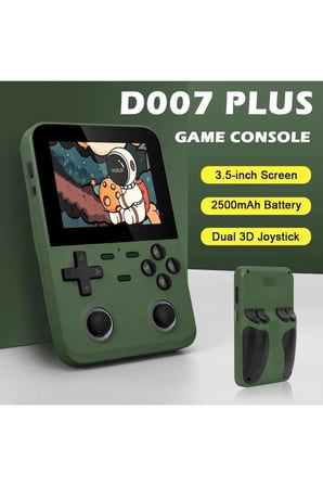 D-007 OYUNU KONSOL 3.5 INÇ IPS EKRAN EL OYUNLARI 10000 + OYUN RETRO NOSTALJİ