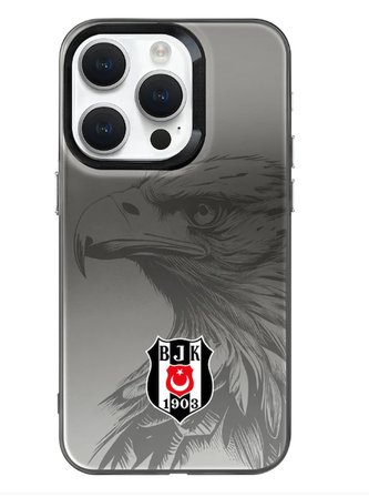 x Dekomus Lisanslı Beşiktaş Iphone 15 Pro Kartal Logo Telefon Kılıfı "Dekomus Cep Defteri Hediyeli"