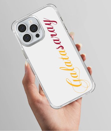 x Dekomus Lisanslı Galatasaray Iphone 15 Pro El Yazılı Sarı Kırmızı Şeffaf Telefon Kılıfı "Dekomus Cep Defteri Hediyeli"