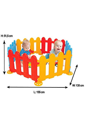 Pilsan Oyuncak Funny Çit Oyun Alanı Çiti