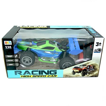 1:14 Racing High Speed Şarjlı-Işıklı U/K Buggy Araba 