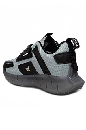 Celira Slz Gri Siyah Erkek Sneaker Spor Ayakkabı