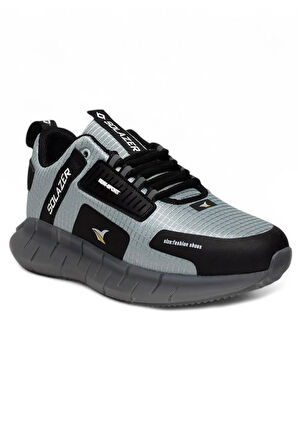 Celira Slz Gri Siyah Erkek Sneaker Spor Ayakkabı