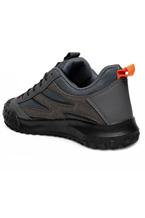 Celira Glc Gri Siyah Erkek Günlük Sneaker Spor Ayakkabı
