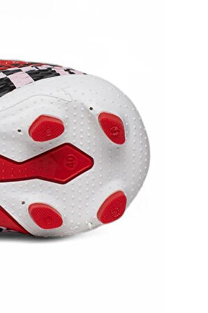 Celira Lio Kırmızı Siyah Krampon Erkek Futbol Ayakkabısı