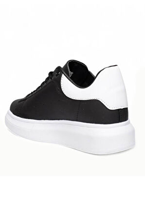 Celira Jgp Siyah Beyaz Bağcıklı Kadın Spor Ayakkabı