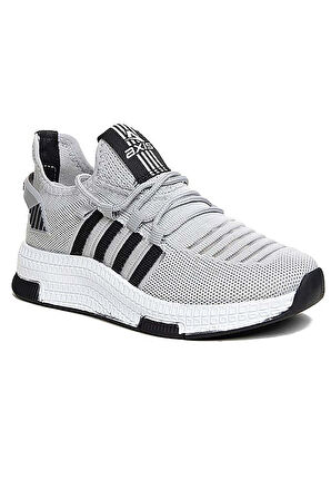 Celira Axs Buz Siyah Triko Erkek Sneaker Spor Ayakkabı