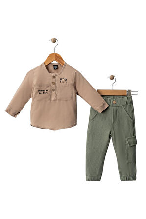 Celira Cnz Erkek Çocuk Gömlekli 2 Li Takım 5-8 Yaş