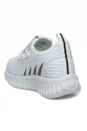 Celira Smx Beyaz Siyah Erkek Çocuk Yazlık Fileli Spor Ayakkabı