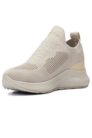 Celira Frs Bej Kadın Triko Bağcıksız Spor Ayakkabı