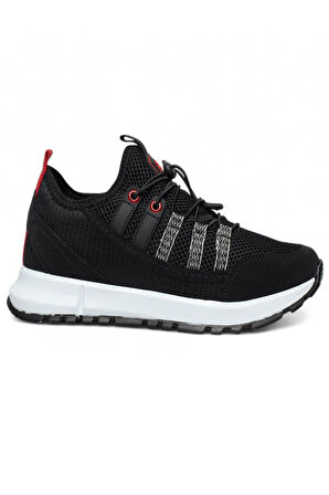 Celira Glc Siyah Erkek Fileli Sneaker Spor Ayakkabı