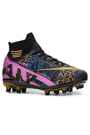 Celira Lga Siyah Altın Boğazlı Erkek Çocuk Krampon