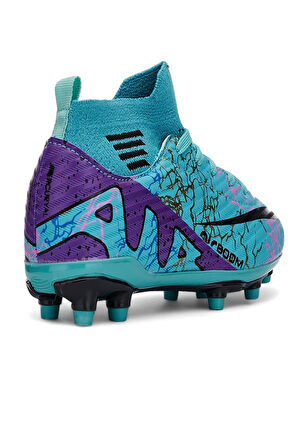 Celira Lga Turkuaz Mor Boğazlı Erkek Çocuk Krampon