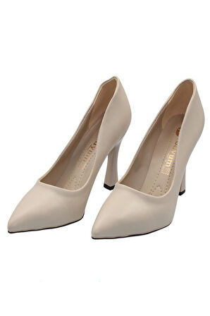 Celira Ten Cilt Topuklu 8 Cm Kadın Stiletto Ayakkabı