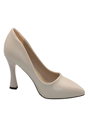 Celira Ten Cilt Topuklu 8 Cm Kadın Stiletto Ayakkabı