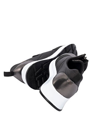 Celira Platin Rahat Fermuarlı Kadın Spor Ayakkabı