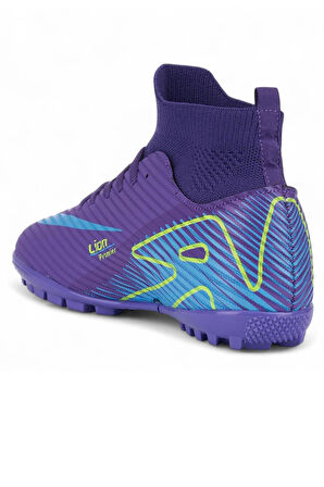 Celira Lio Mor Çoraplı Erkek Futbol Halısaha Ayakkabı