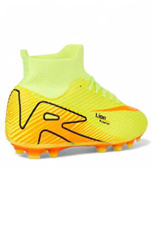 Celira Lio Sarı Çoraplı Erkek Futbol Krampon Ayakkabı