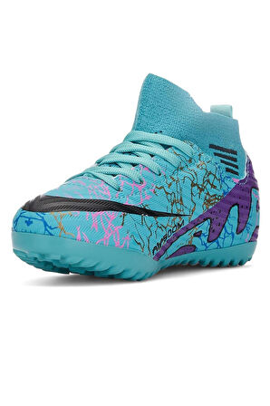 Celira Lga Turkuaz Çoraplı Erkek Çocuk Futbol Halısaha