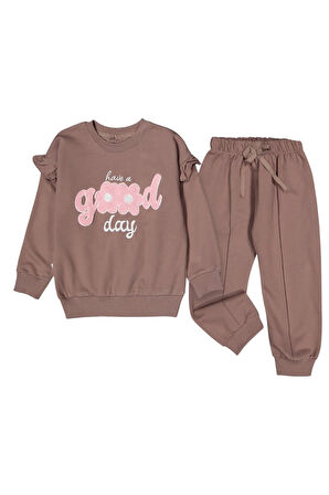 Celira Kahve 2 İp İkili Kız Çocuk Takım 2Y,3Y,4Y,5Y