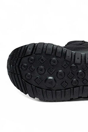 Celira Ndr Kürklü Kaymaz Siyah Suya Dayanıklı Erkek Çocuk Bot