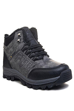 Celira Xsp Füme Outdoor Kürklü Erkek Kışlık Bot Ayakkabı