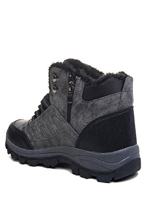 Celira Xsp Füme Outdoor Kürklü Erkek Kışlık Bot Ayakkabı