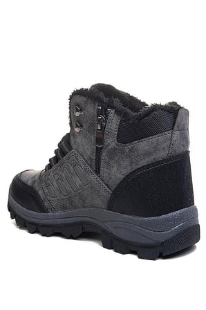Celira Xsp Füme Outdoor Kürklü Erkek Kışlık Bot Ayakkabı