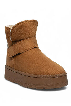 Celira Gls Taba İçi Kürklü Nubuk Kadın Bot & Bootie
