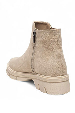 Celira Bej Termal Astar Süet Kadın Bot & Bootie NSB940