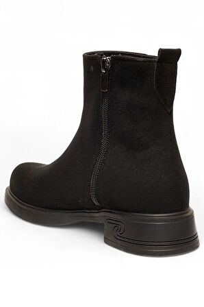 Celira Siyah İçi Termal Astar Süet Kadın Bot NSB946