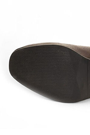 Celira Kahve Femuarlı Topuklu Cilt Süet Günlük Kadın Bot