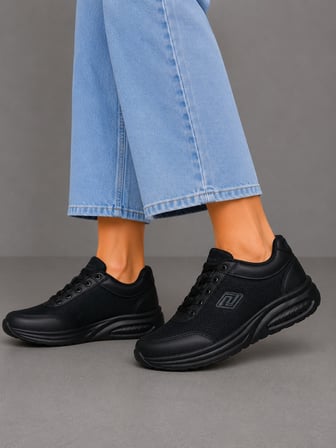 Celira Prl Siyah Anorak Kadın Sneaker Spor Ayakkabı 724
