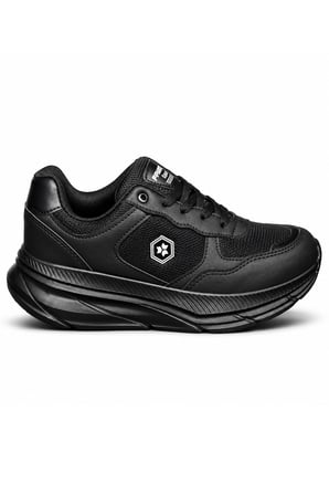 Celira Tmp Siyah File Cilt Kadın Sneakers Spor Aykkabı