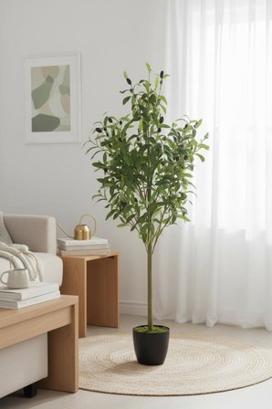 Yapay Zeytin Ağacı 110cm Doğal Görünümlü Yapay Ağaç