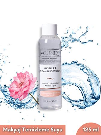 ACLIND® MICELLAR CLEANSING WATER 125 ml | Cilt Makyaj Temizleyici 125 ml | Güzellik Serisi