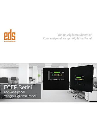 EDS ECFP2P Konvansiyonel Yangın Algılama Paneli