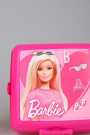 DEKOMUS İLE YENİ SEZON LİSANSLI BARBIE TRITAN MATARA VE 2 KATLI BESLENME KUTUSU YEMEK SETİ