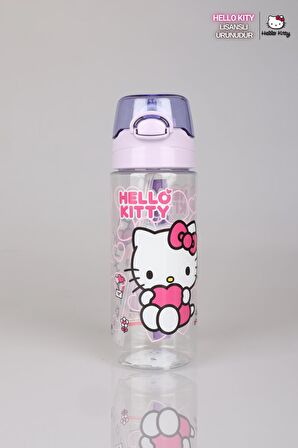 YENİ SEZON LİSANSLI HELLO KITTY TRITAN MATARA 500 ML