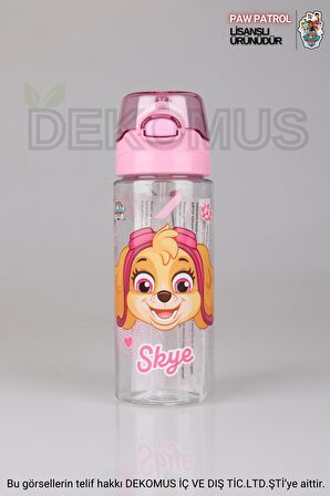 YENİ SEZON LİSANSLI PAW PATROL TRITAN MATARA 500 ML