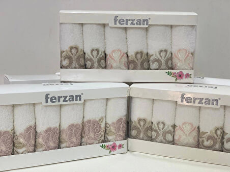 NİVEMESHOME FERZAN 30X50 6 LI MUTFAK HAVLU SETİ