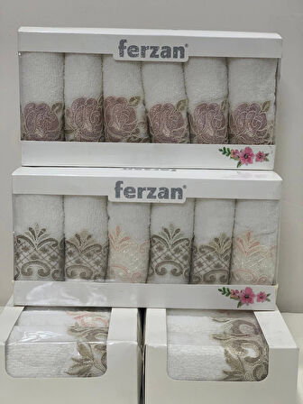 NİVEMESHOME FERZAN 30X50 6 LI MUTFAK HAVLU SETİ