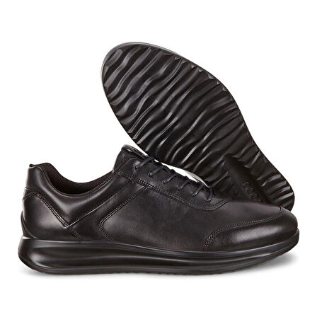 Erkek  20712401001 ECCO Mens Aquet Sneaker BLACK