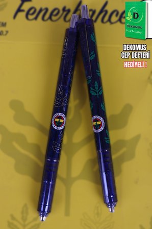 x Dekomus Lisanslı Fenerbahçe Metal Touch Versatil Uçlu Kalem 0 .7 mm 