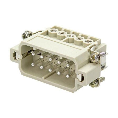 Harting Han 10A-STI-S 09200102612 10 Pin Erkek Insert Konnektör 80A488R05
