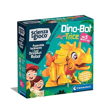 Robotik Laboratuvarı - Dinobot Triceratops +5 yaş FABBATOYS