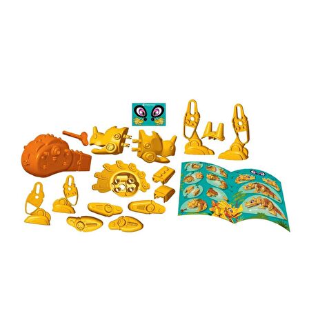 Robotik Laboratuvarı - Dinobot Triceratops +5 yaş FABBATOYS